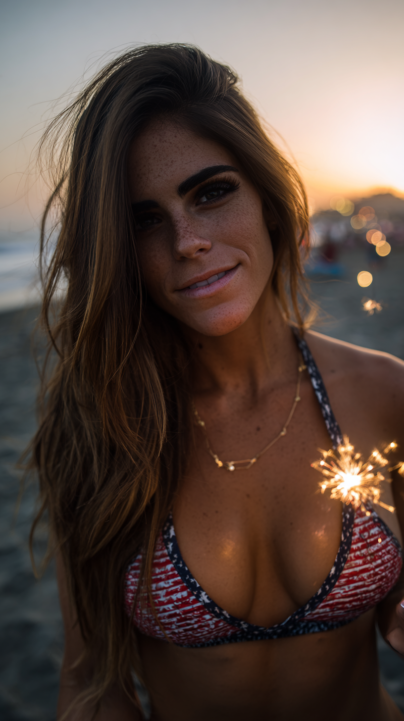 Happy 4th of July Vixen! Athletic Samantha